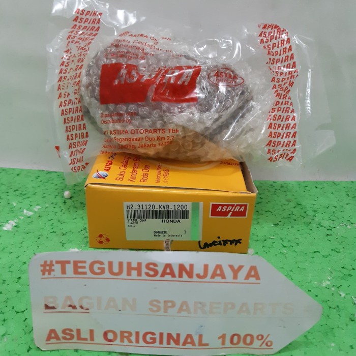 Stator Comp / Spull Assy KVB Vario 110 Lama Karbu Asli Original Aspira