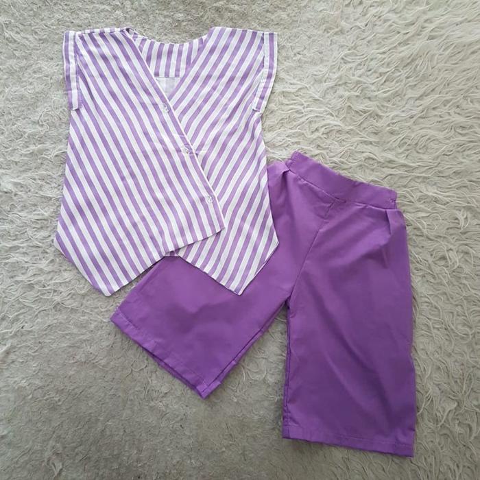 Geraigo- Baju Anak Perempuan Nini Kulot Set