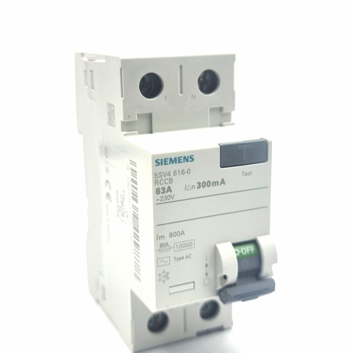 SIEMENS 5SV4616-0 63A 300MA 2P RCCB TERMURAH