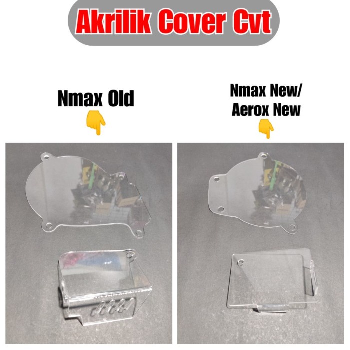 

TERPERCAYA COVER CVT AKRILIK AEROX NEW COVER CVT NMAX NEW CVT NMAX OLD