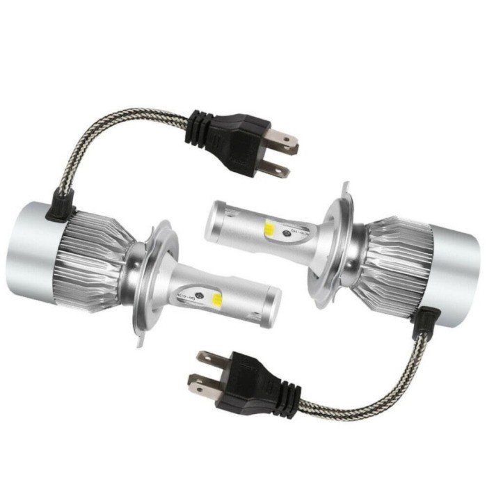 LAMPU LED C6 H4 ORIGINAL 55 WATT MOBIL HEADLAMP 2PCS
