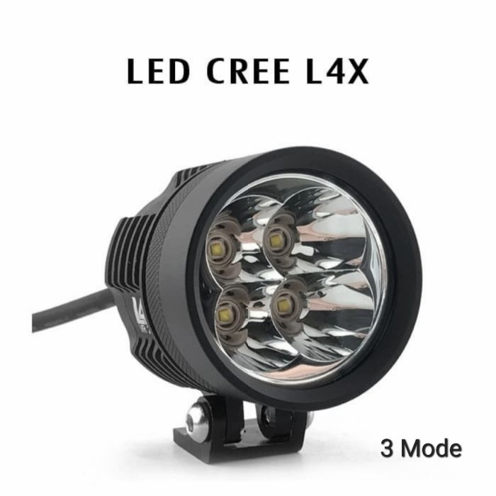 Lampu Led Cree Tembak Sorot L4X 4 Titik Mata 40 Watt VINYX Motor Mobil