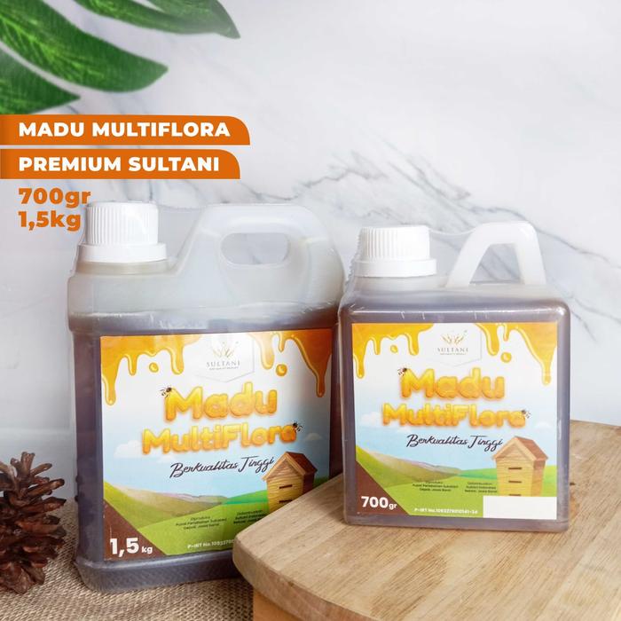

Promo Terbatas Sultani Madu Murni Asli Multiflora 100% Alami Honey Manis Aman