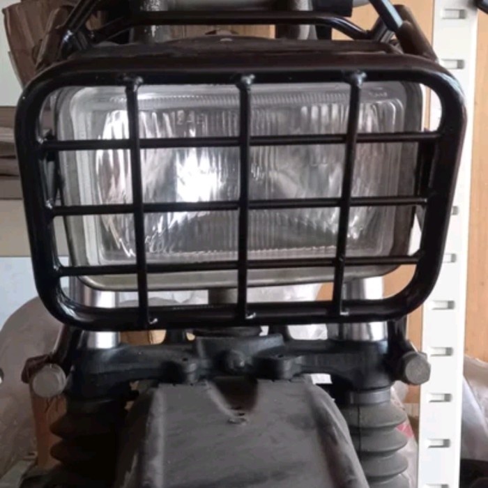 braket Lampu depan Suzuki Ts125 variasi braket ram Lampu suzuki TS125 kupingan lampu depan Suzuki