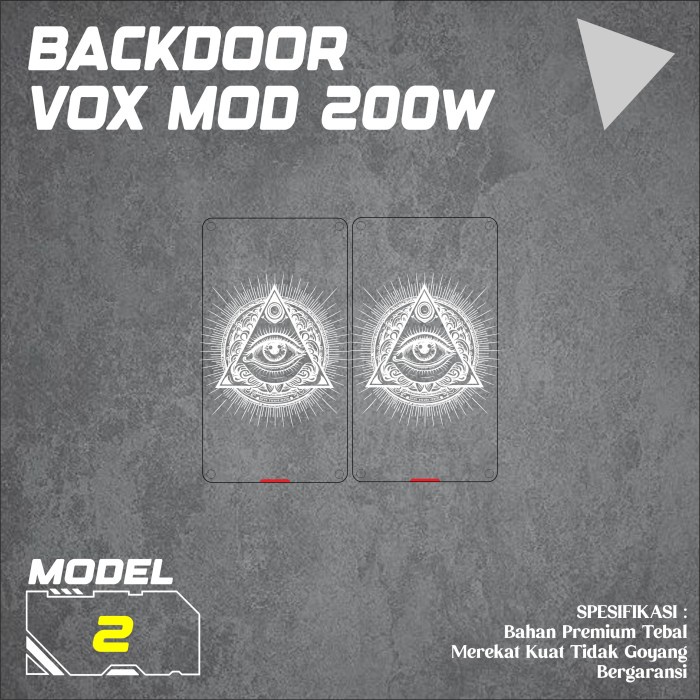 

TERMURAH VOX akrilik backdoor special presisi