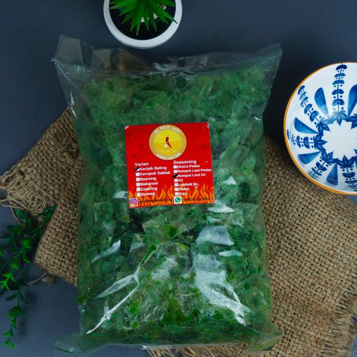 

JTTOP" KERIPIK KACA DAUN JERUK 500GRAM
