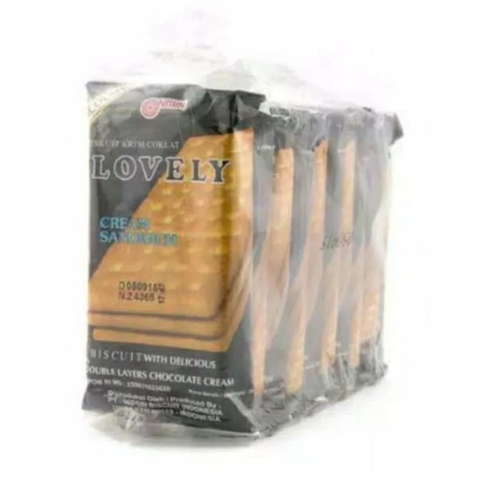 JTTOP" BISCUIT NISSIN LOVELY CREAM SANDWICH / BISKUIT KRIM LOVELY NISSIN