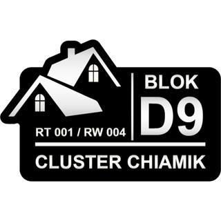 

TERMURAH Nomor Rumah 30 x 20 cm / Bahan Akrilik / Laser Cutting