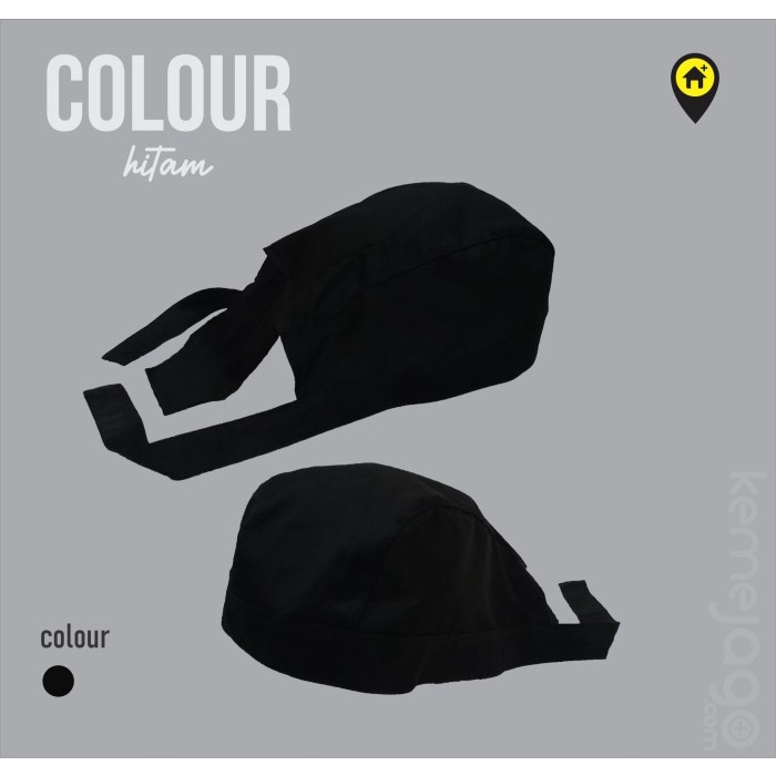 JTTOP" TOPI CHEF JEPANG, TOPI KOKI DEWASA, CHEF HAT, HAIRNET, TOPI KOKI MEMASAK