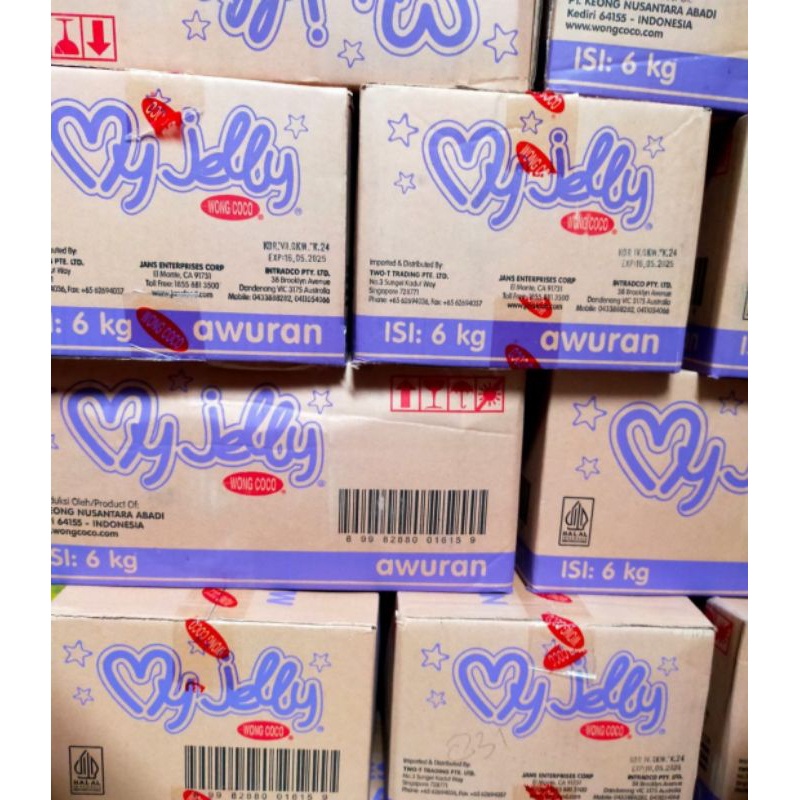 my jelly 1karton isi 6kg