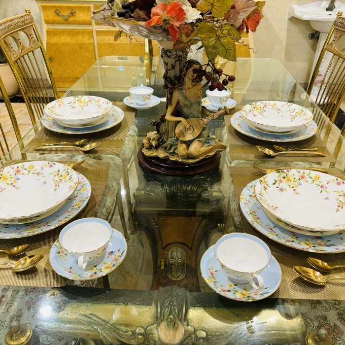 Dinner Set Piring Set Narumi Ramage Mewah Cantik