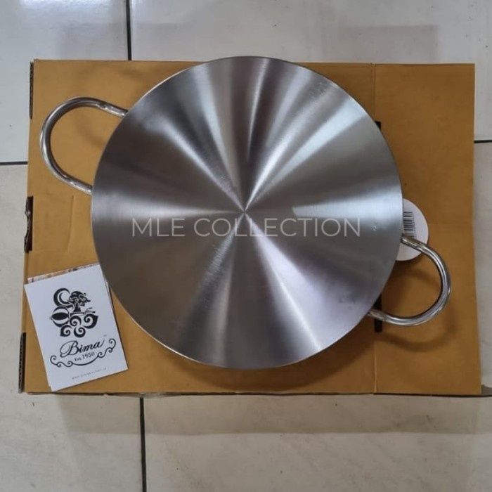 BIMA PRIMA X1 WOK 30 BP220009 / WAJAN STAINLESS / WAJAN PENGGORENGAN