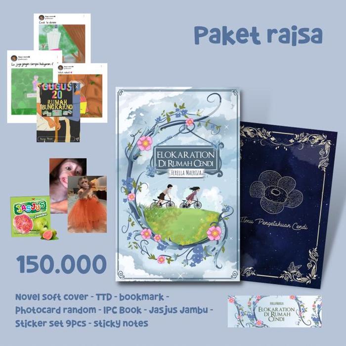 DISKON NOVEL ELOKARATION DI RUMAH CENDI - FERELLA MAERIZA READYY
