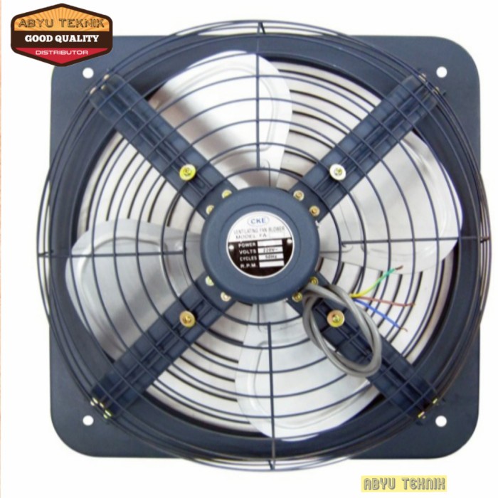 Sale Cke Exhaust Fan Dinding 20Inch 1Phase Blower Industrial Original Cke