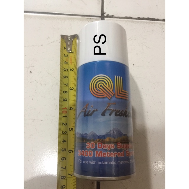 Isi Pengharum Ruangan Terapi QL Air Freshener Spray Aerosol Kaleng 30 Days Supply 340ml