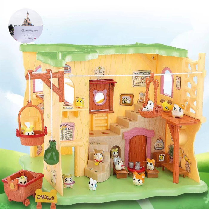 Mainan Rumah Hamtaro super lucu