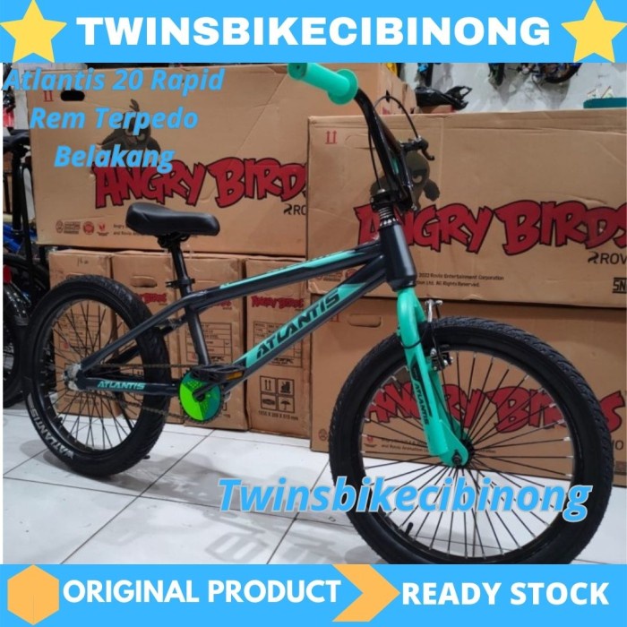 Sepeda Bmx 20 Atlantis Rapid Rem Terpedo Stang Rotor. #Gratisongkir