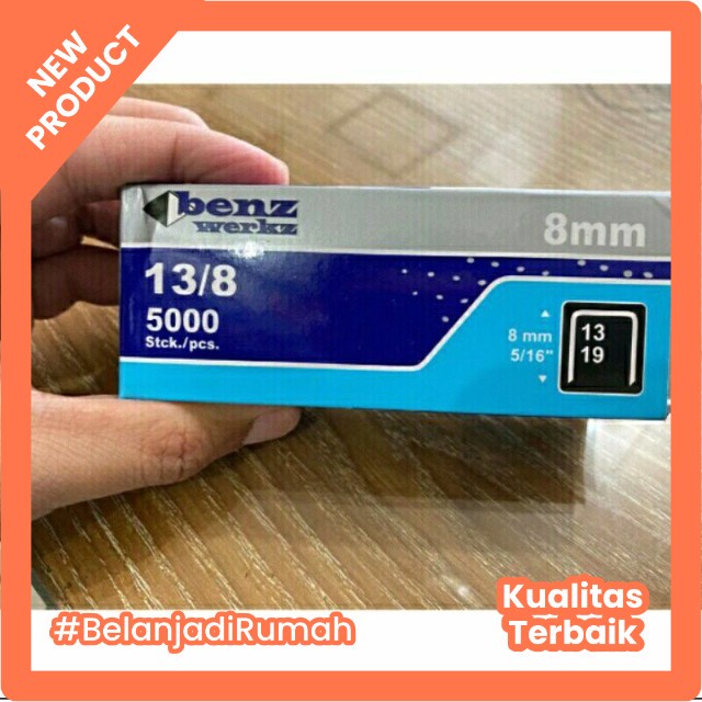 

Isi Staples Tembak/Stapler Manual 13/8 Benz