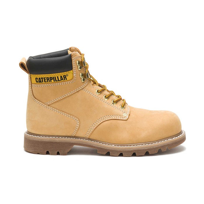 TERBARU Sepatu safety Caterpillar Second shift ST honey original