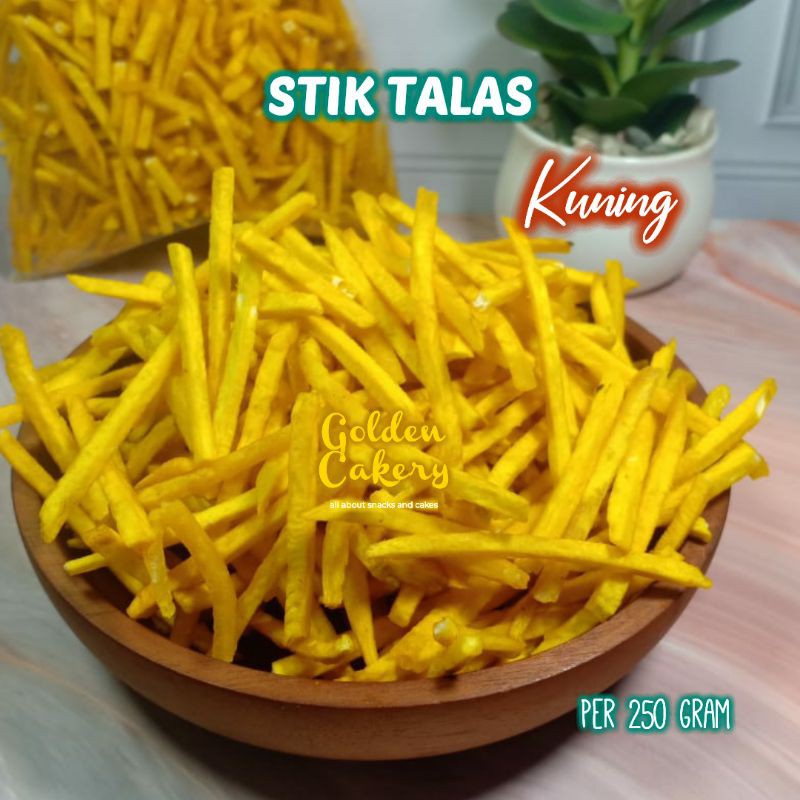 

Keripik Stik TALAS KUNING - 250 gr WE!