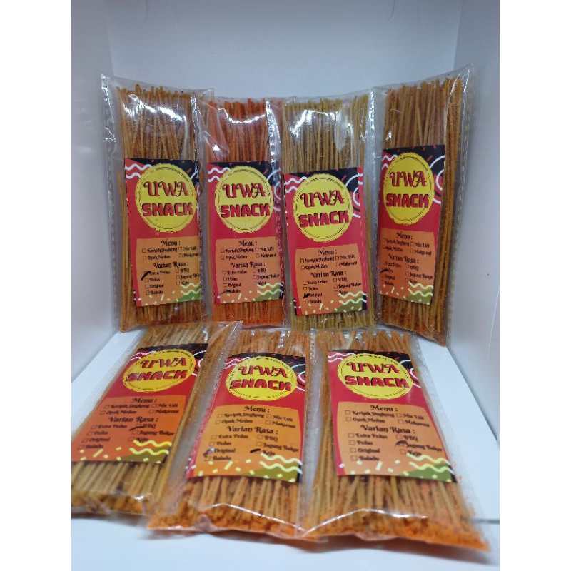 

Mie lidi dan Makaroni spiral PAKET 30PCS WE!