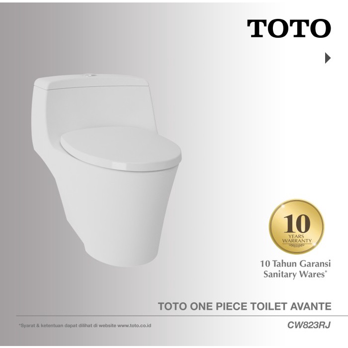 TOTO Closet CW823RJ Closet Duduk - Kloset - Kloset Duduk