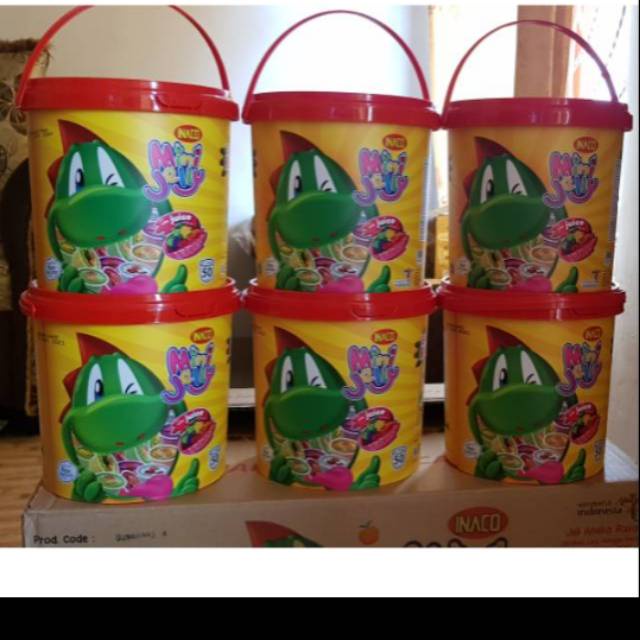 

Distributor Grosir Reseller Agar Inaco Jelly Bucket / per Ember WE!