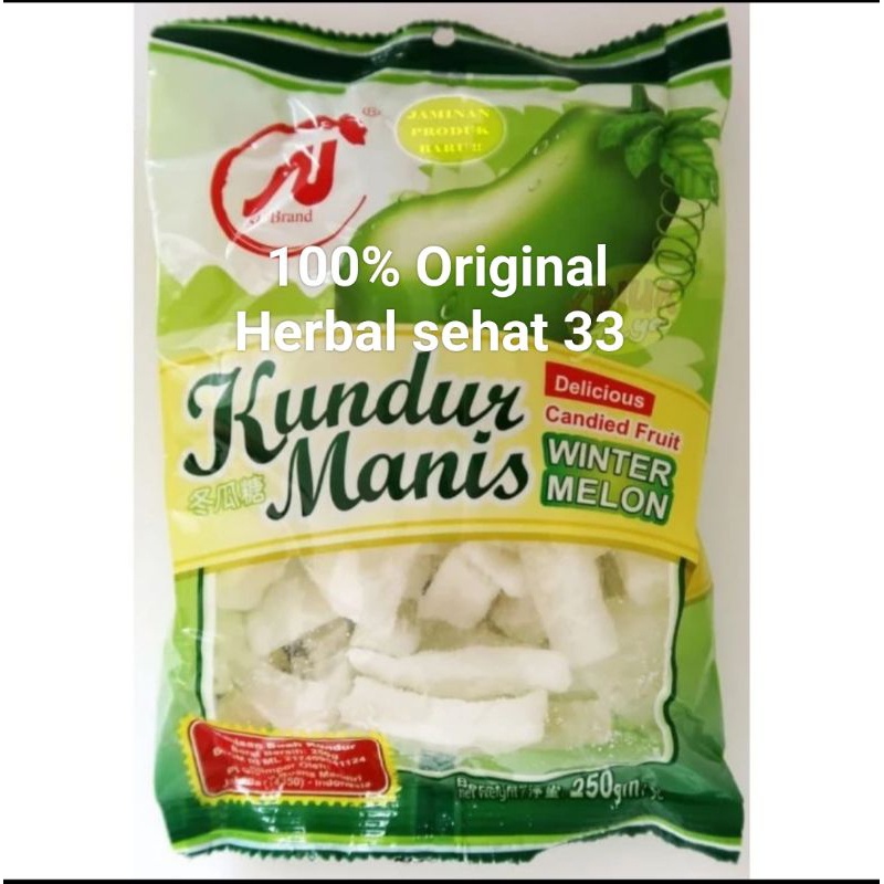 

winter melon manisan buah kundur kering original WE!