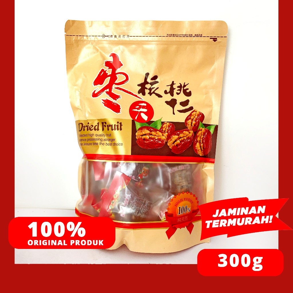 

MANISAN KURMA MERAH KERING/ DRIED RED DATES/ ANGCO TANPA BIJI 300G WE!