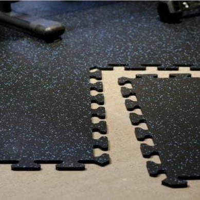 Rubber floor karpet gym tebal 10mm puzzle