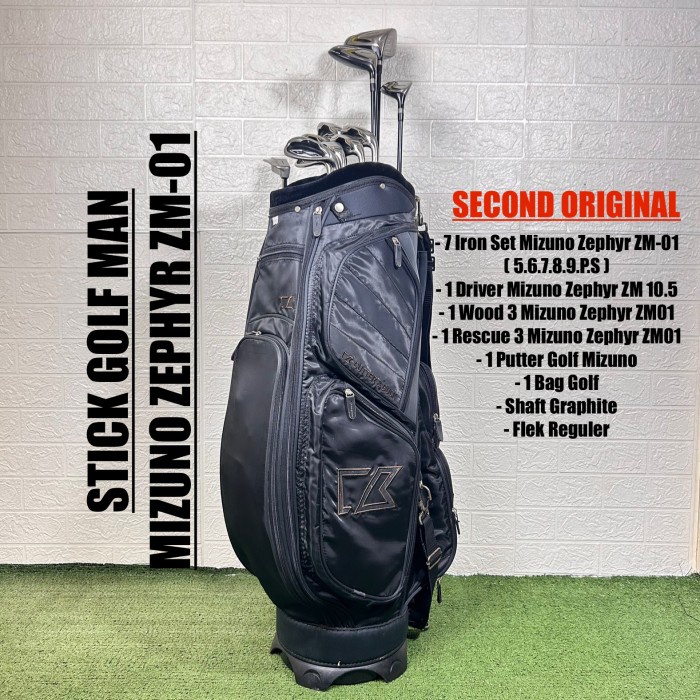Stick Golf Man Mizuno Golf Set Second Original Fullset Bag Golf