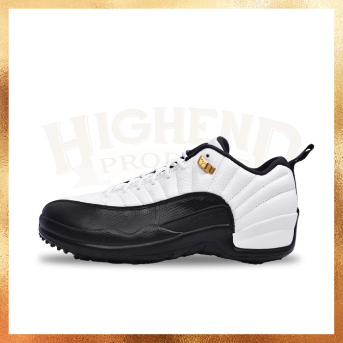 Sepatu Golf Air Jordan Retro 12 Taxi Mens 100% Original DH4120-100