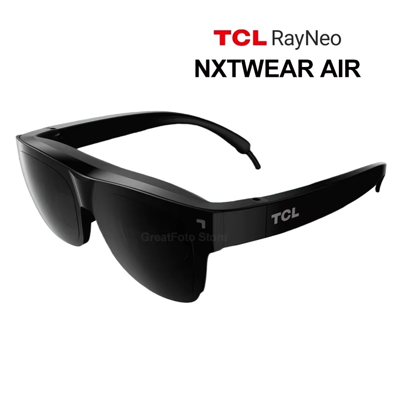 TCL Rayneo NXTWEAR AIR Smart AR Glasses (Overseas Version) 3DOF HD Micro-OLED Display For PS4 Gaming
