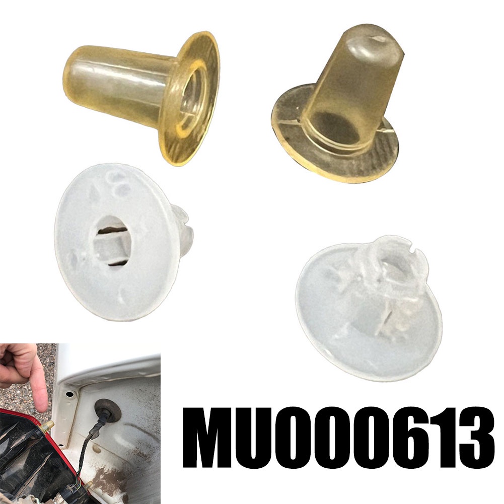 2Pcs/Set #Mu000613 Car Rear Taillight Buckle Clip Rubber For For Montero 1992-2006 Gen3 3.5L/3.8L V6