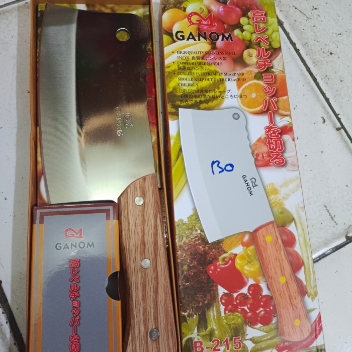 golok baja/pisau/golok cincang daging dan tulang bahan baja Tanyakan Stock