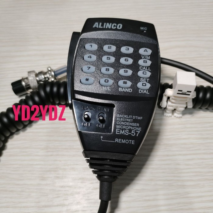 JTTOP" MIC ALINCO DR1-35 DR-138 DR-435 DR-620 DR-635 EMS57 DX70 MICROPHONE