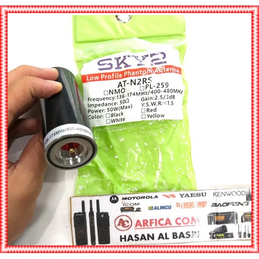 JTTOP" ANTENA RADIO RIG MINI MOBIL DUALBAND - ANTENA RIG MOBIL SKY2 MURAH