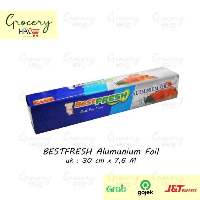 

BESTFRESH ALUMUNIUM FOIL 30 CM * 7,6 METER