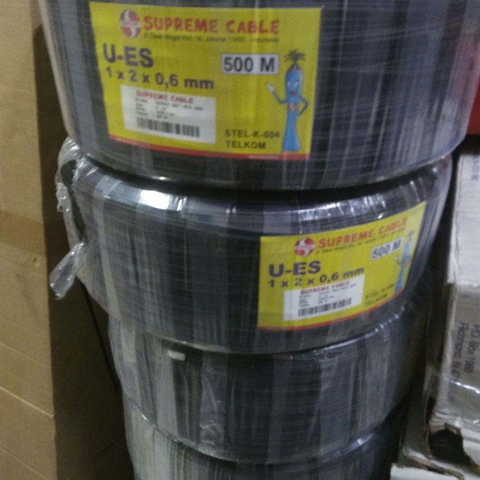 JTTOP" KABEL DROPWIRE SUPREME/KABEL TELPON OUTDOOR SUPREME (500M)