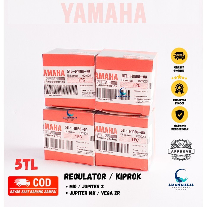 KIPROK MOTOR YAMAHA JUPITER Z / MIO (5TL) SPAREPART YAMAHA SPAREPART ASLI / SPAREPART KUALITAS /