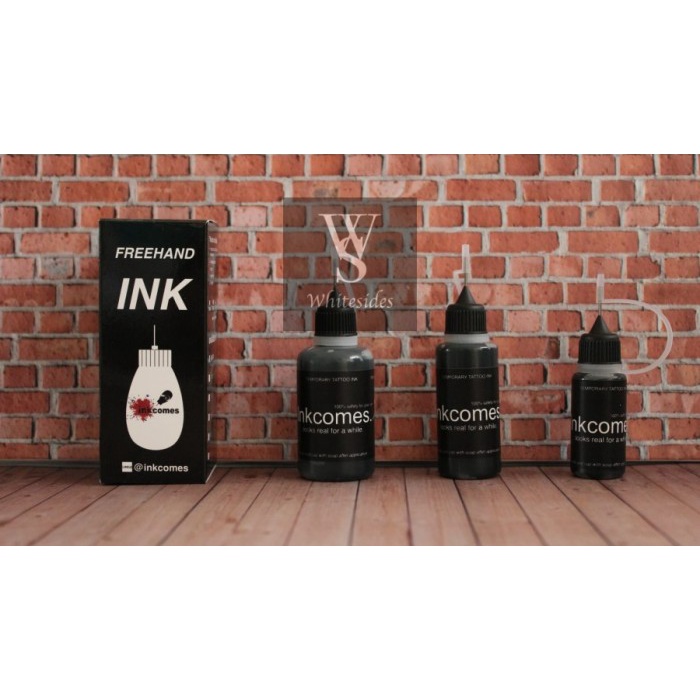 ..... 30Ml Warna - Inkcomes Colors Tinta Tattoo Temporary Temporer Inkbox