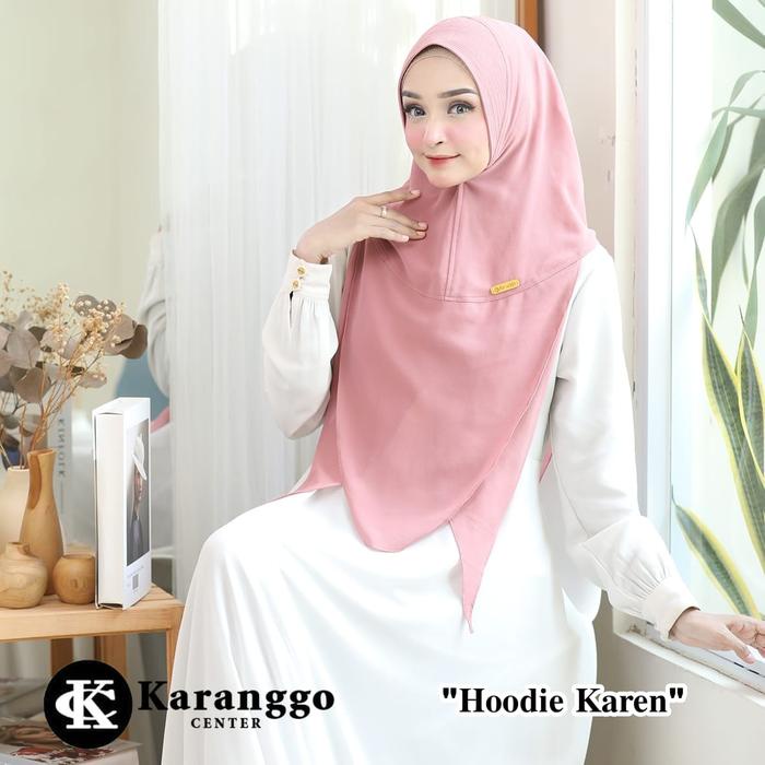 Melyaz Galery Hijab Hodie Terbaru Karen Karanggo Ceruty Premium Cantik Layer Instan Kerudung