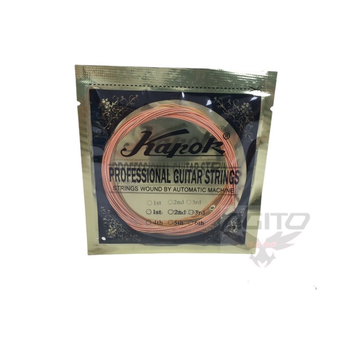 SENAR GITAR AKUSTIK KAPOK KPF 010 EXTRA LIGHT ORI