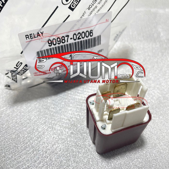 Relay Power 12V Relay Kaki 4 Universal Kijang Kode 070