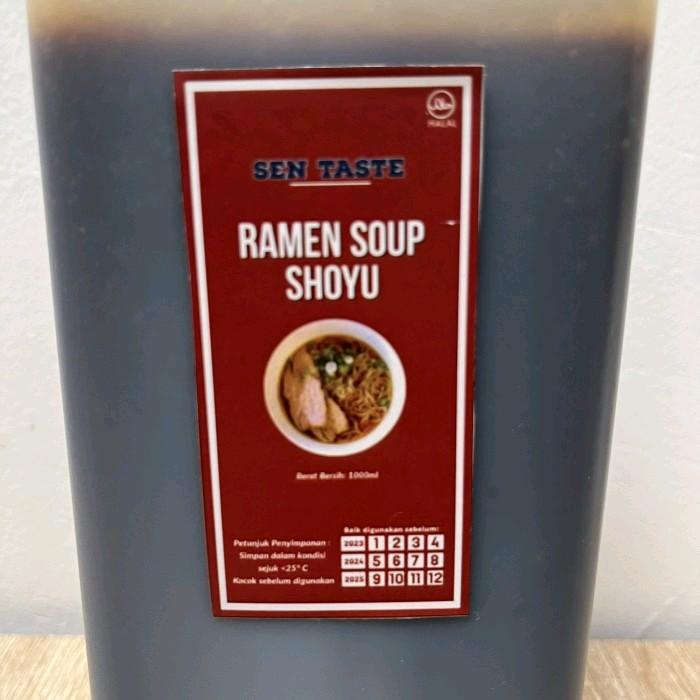 

Sale Terbatas Shoyu Ramen Soup Sentaste 1Kg - Kuah Ramen Sop Shoyu Soy Sauce Halal Aman