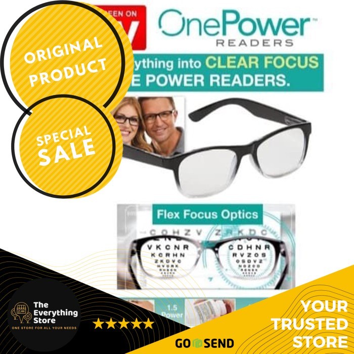 Ready Original Kacamata Baca Auto Focus Power Vision Power Reader