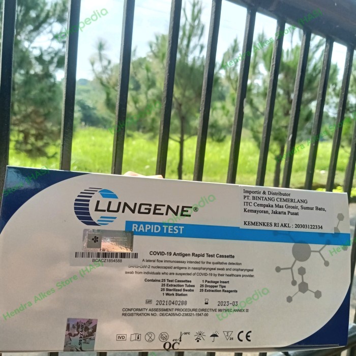 Ready rapid test antigen swab