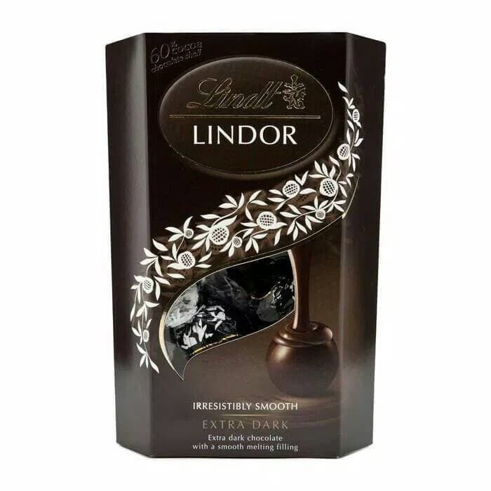 

BARANG TERLARIS PROMO !! Lindt Lindor Extra Dark Chocolate Truffles - Coklat Import
