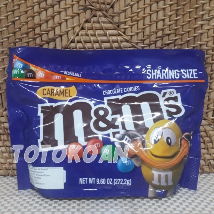 

BARANG TERLARIS M&M'S M&M CARAMEL CHOCOLATE CANDIES SHARING 272,2 GR