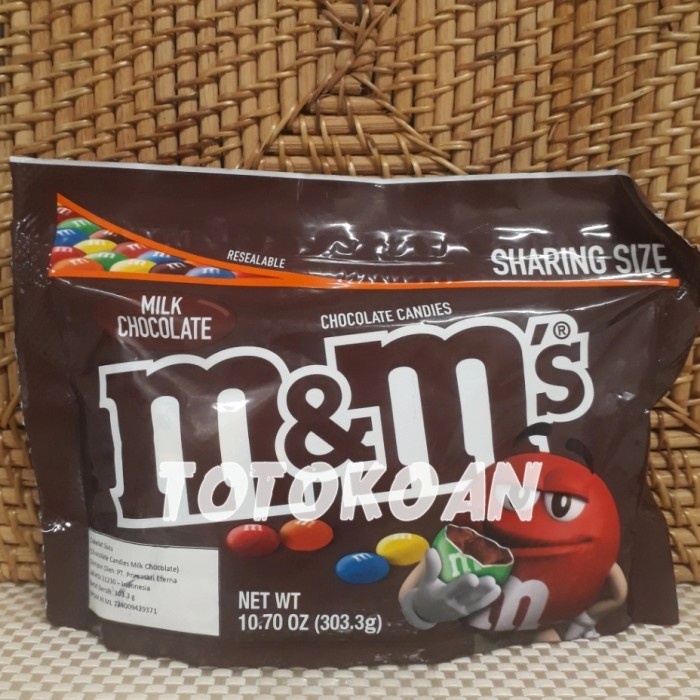

BARANG TERLARIS M&M'S M&M MILK CHOCOLATE CANDIES SHARING 303,3 GR